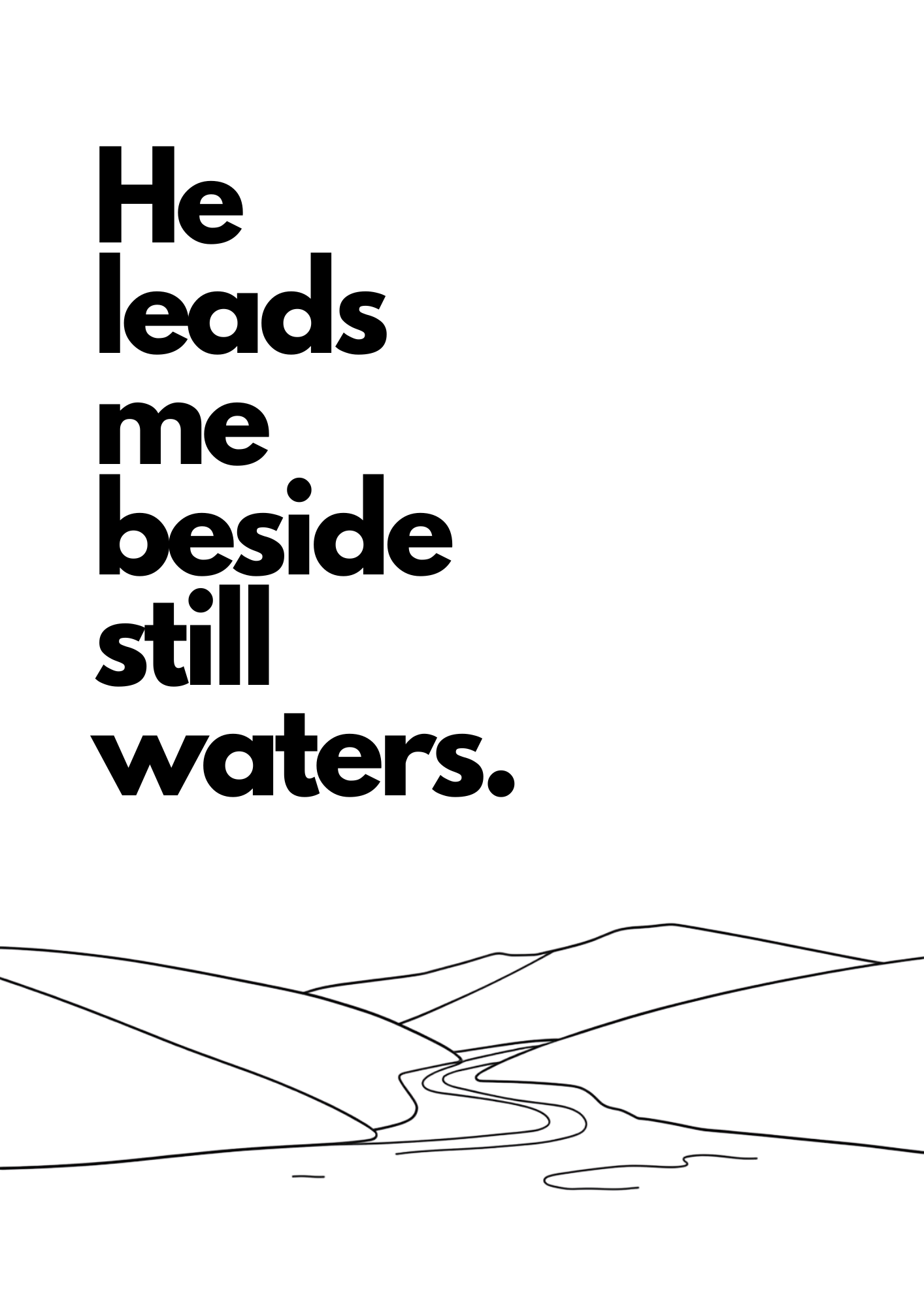 Psalm 23 Print Set – A Journey of Faith